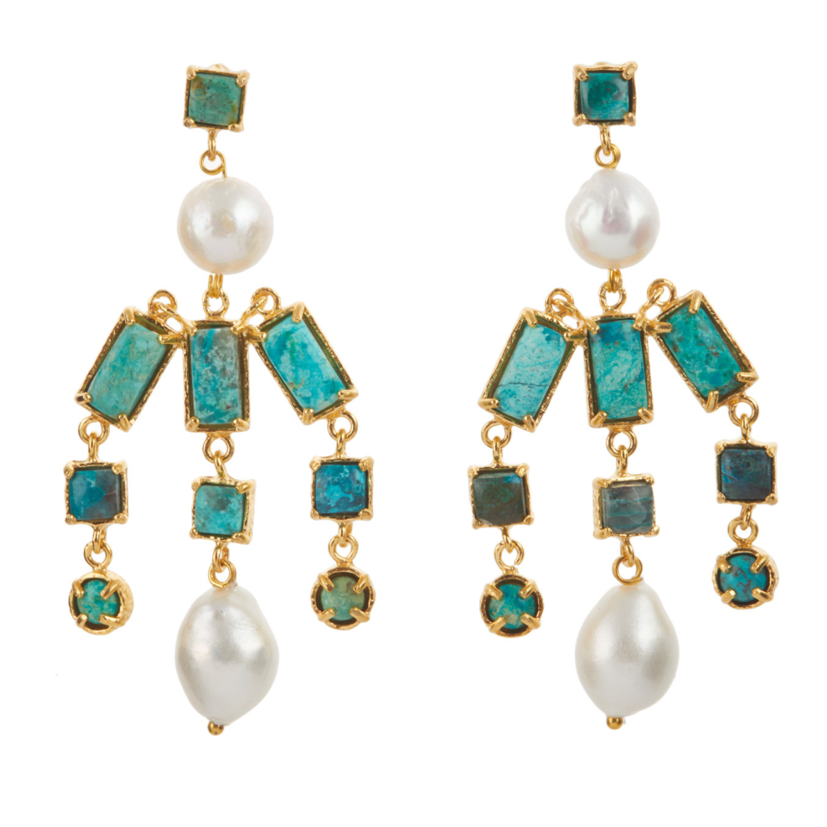 Sofia Earrings Turquoise