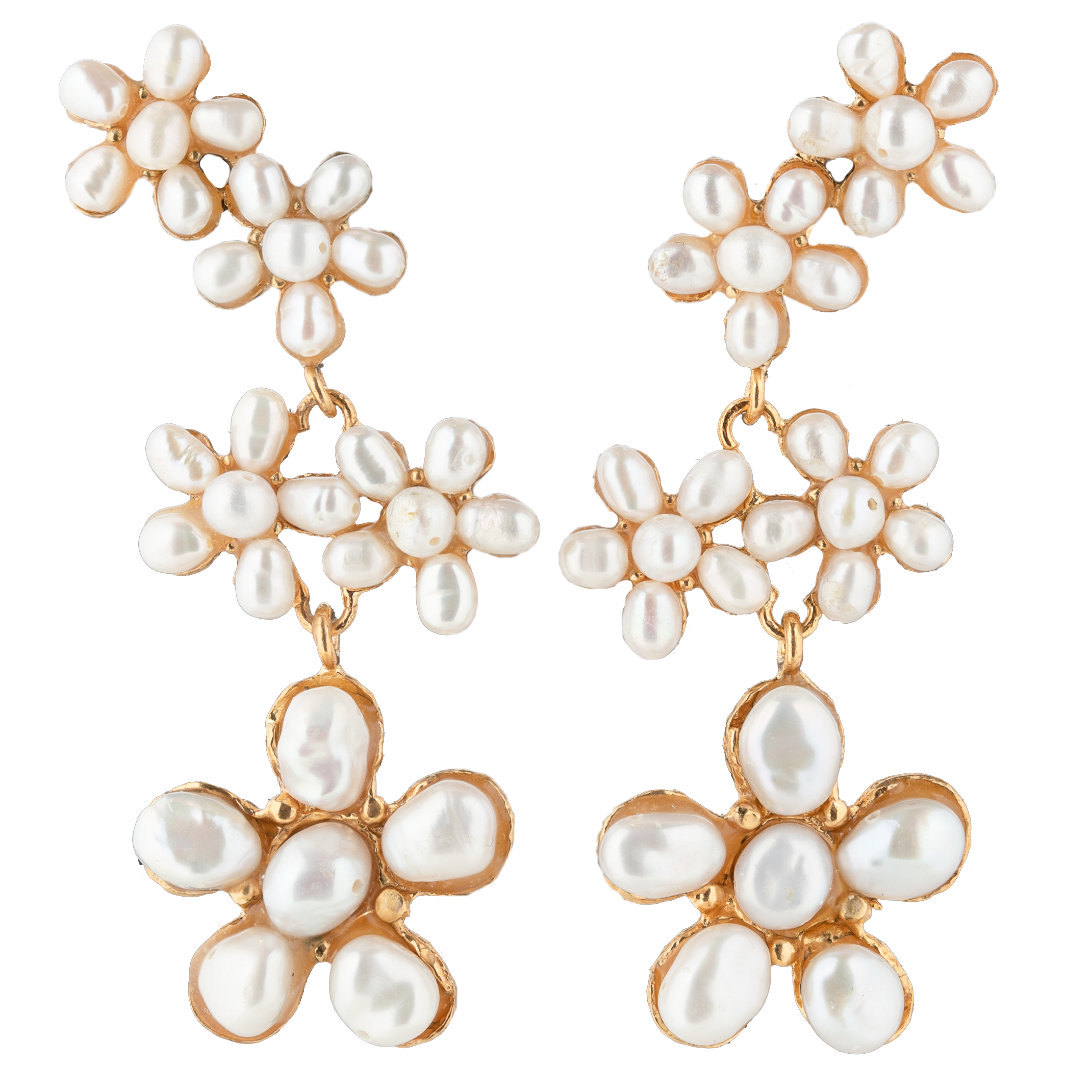 Astrid Earrings Pearl