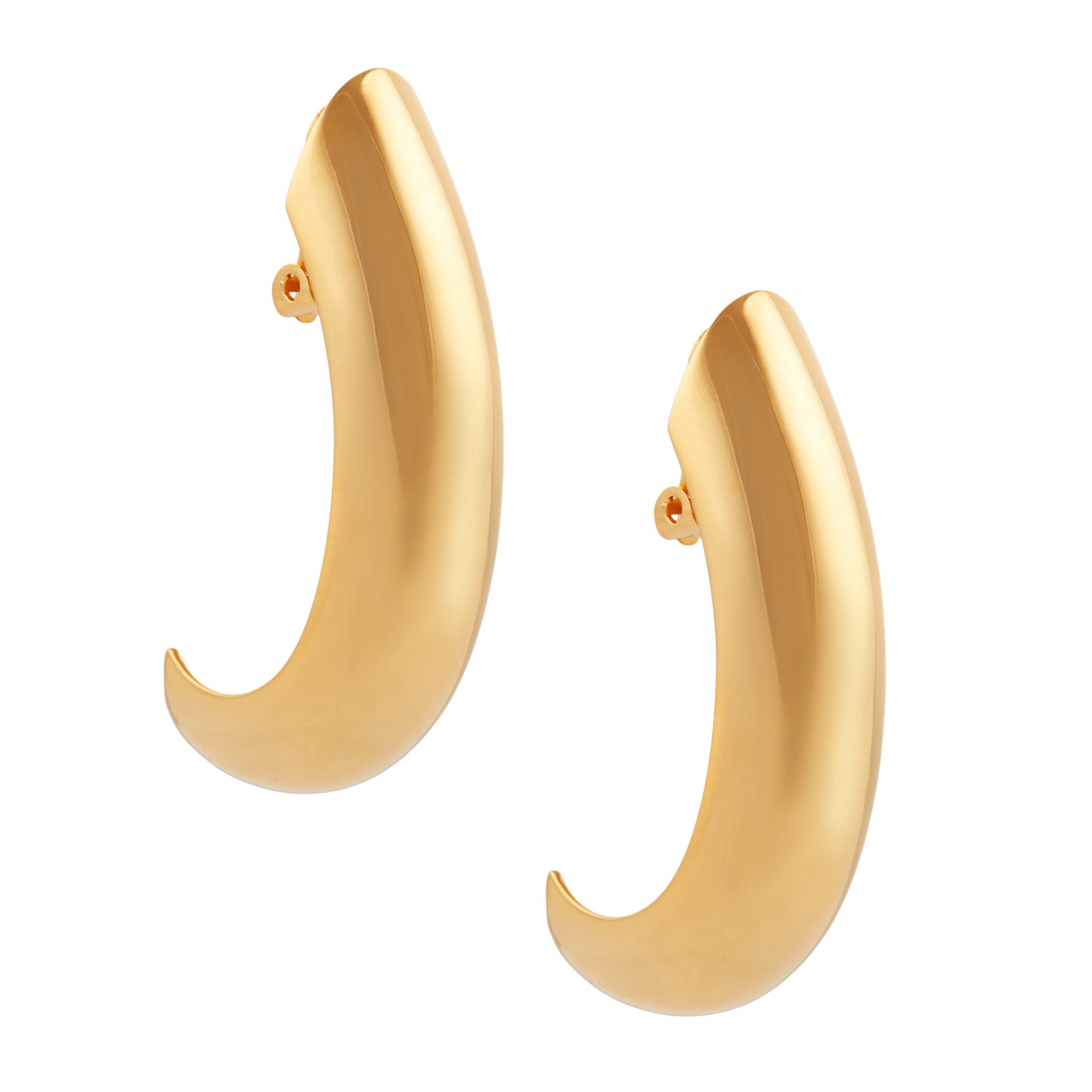 Christie Nicolaides Helena Earrings Extra Large, 24k gold plated