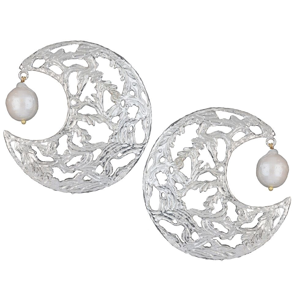 Angela Earrings Silver