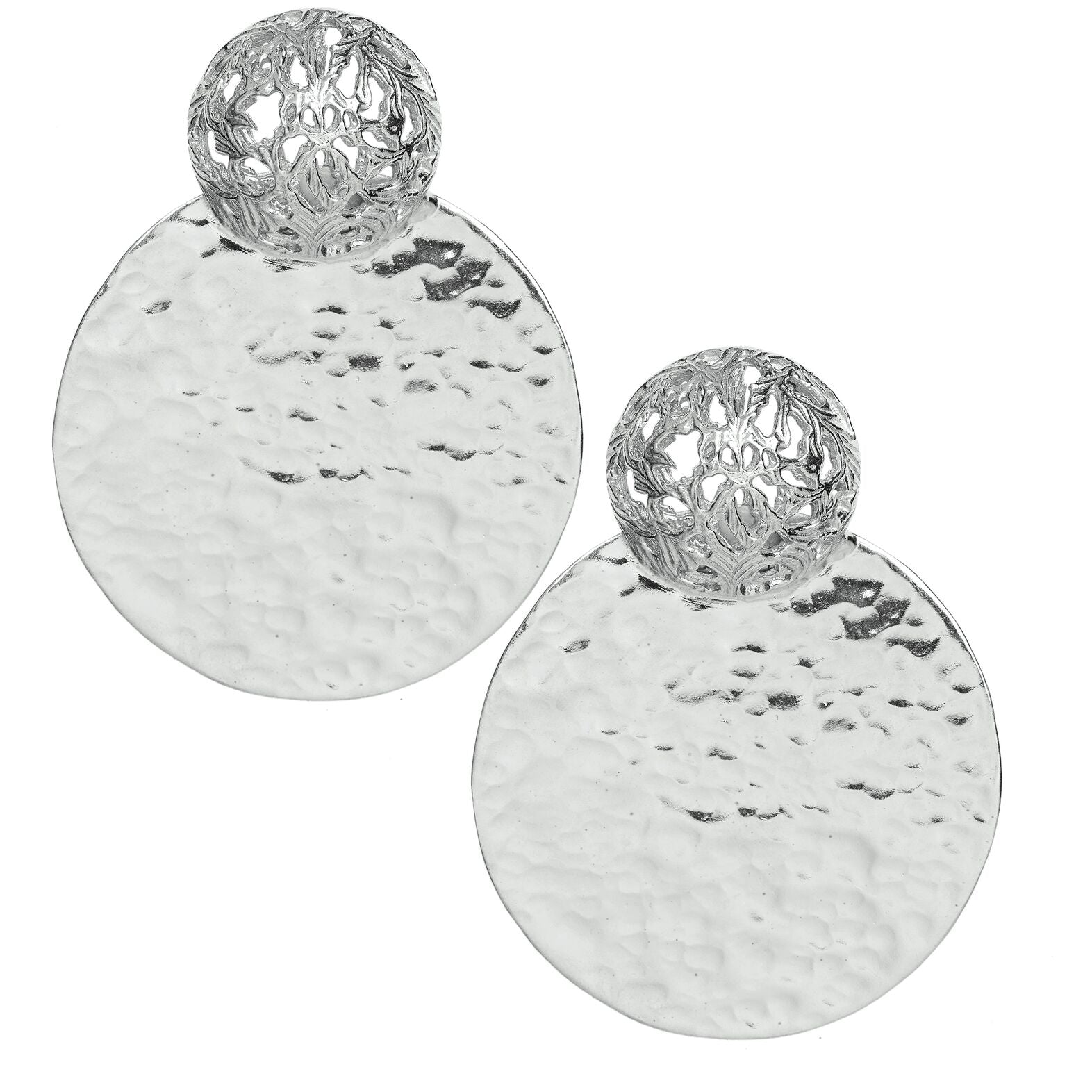 Del Sol Earrings Silver